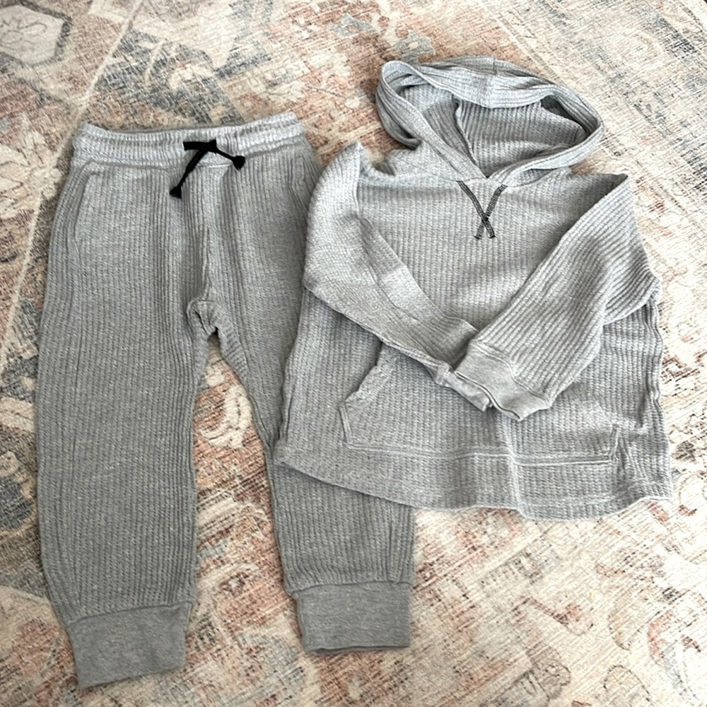 Waffle Knit Set